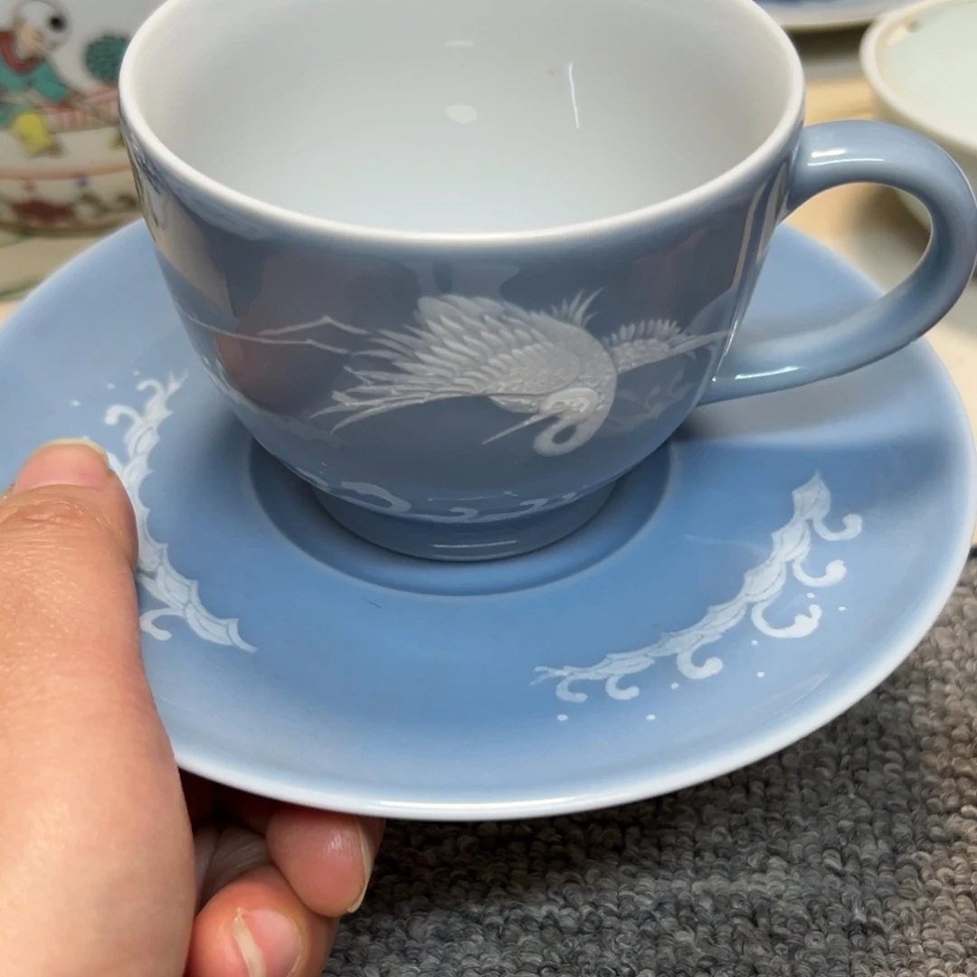 中***好茶杯景德镇陶瓷颜色釉茶杯