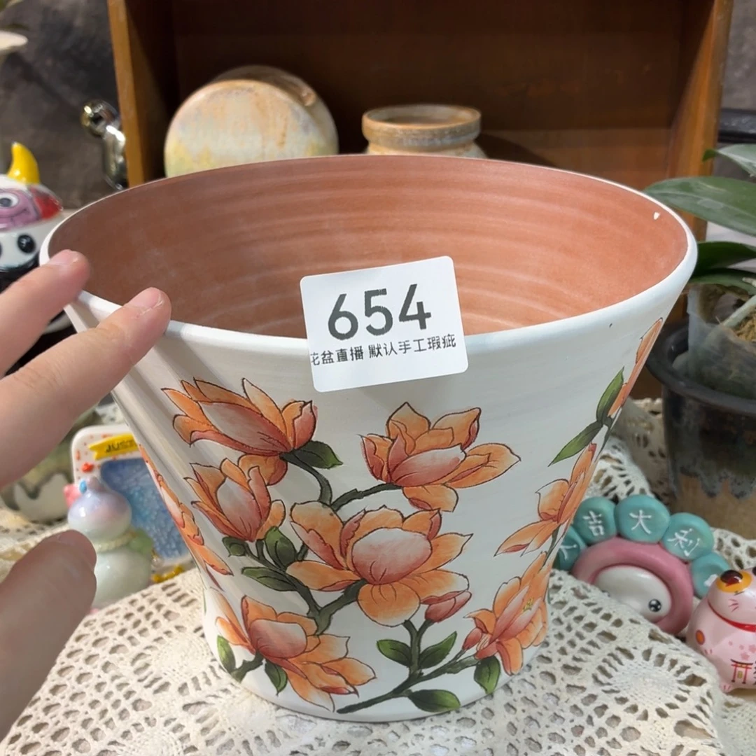 景德镇陶瓷花盆花盆