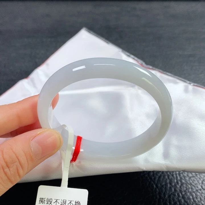 翡翠未镶嵌手镯（贵妃镯）54➕