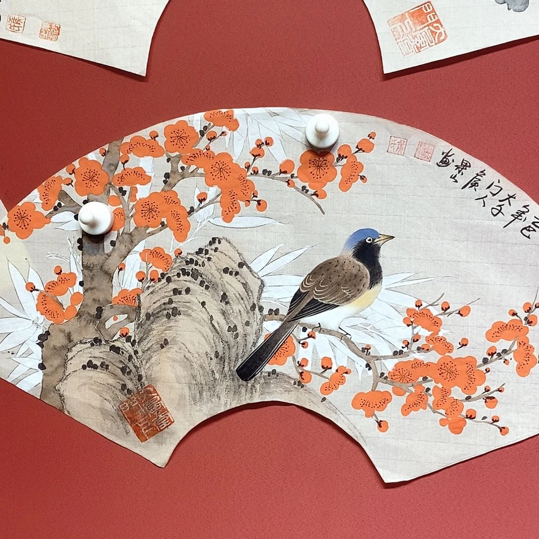 国画大风堂嫡传-侯果山老师作品路
