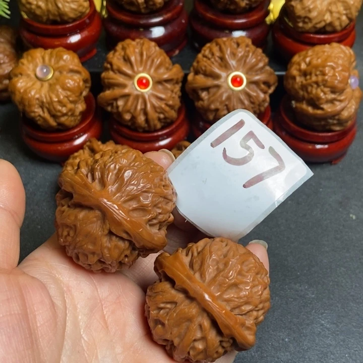 文玩核桃把件40宫灯157