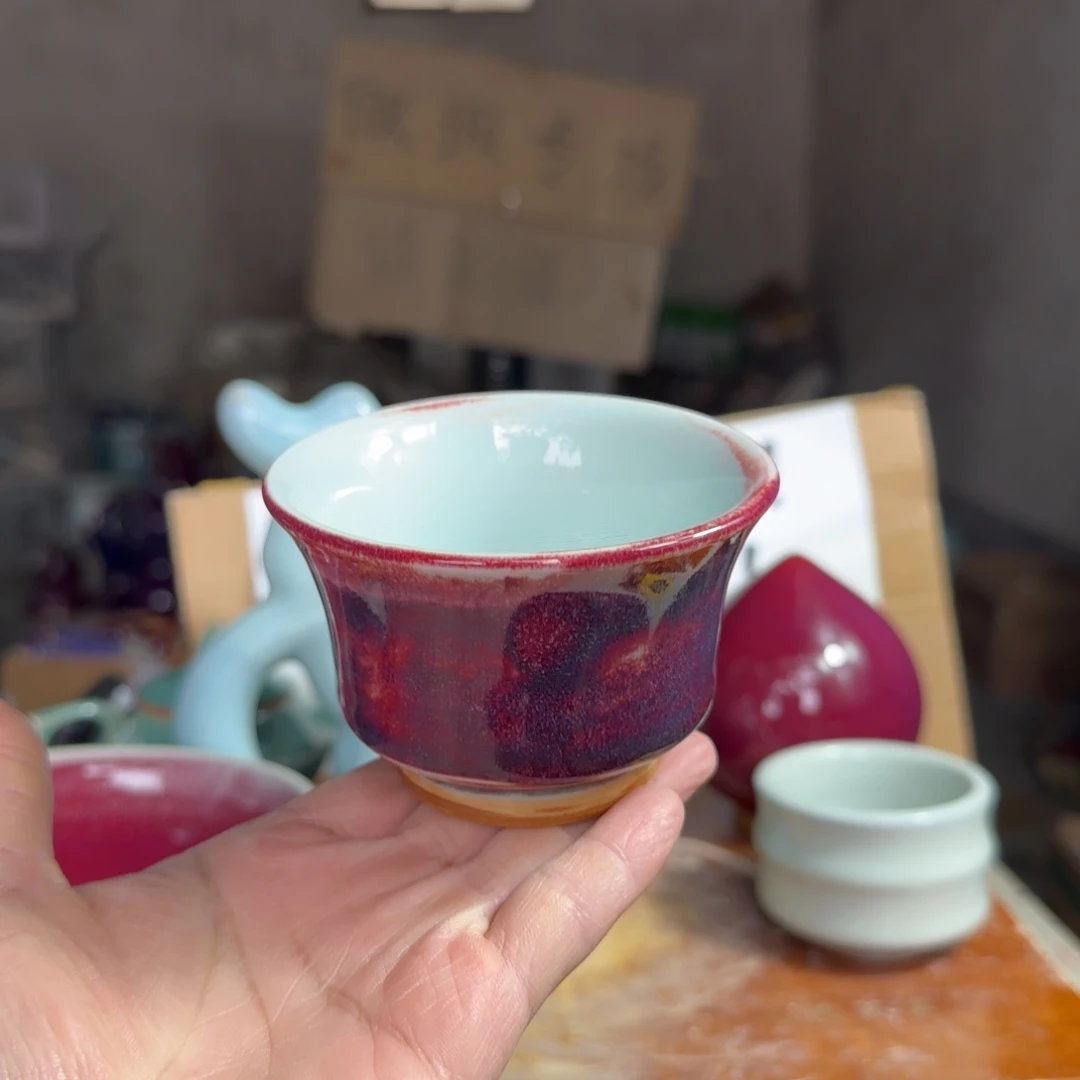 摆件郑家钧瓷摆件微瑕