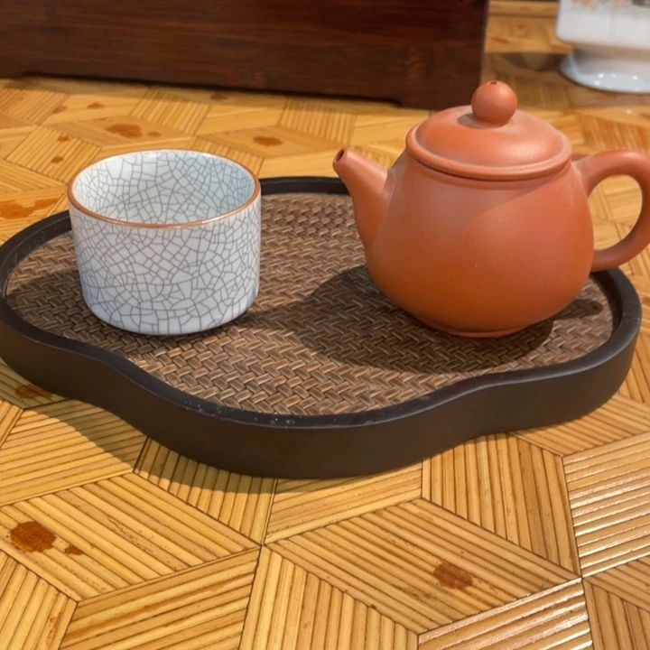 紫砂纯手工干泡台纯手工