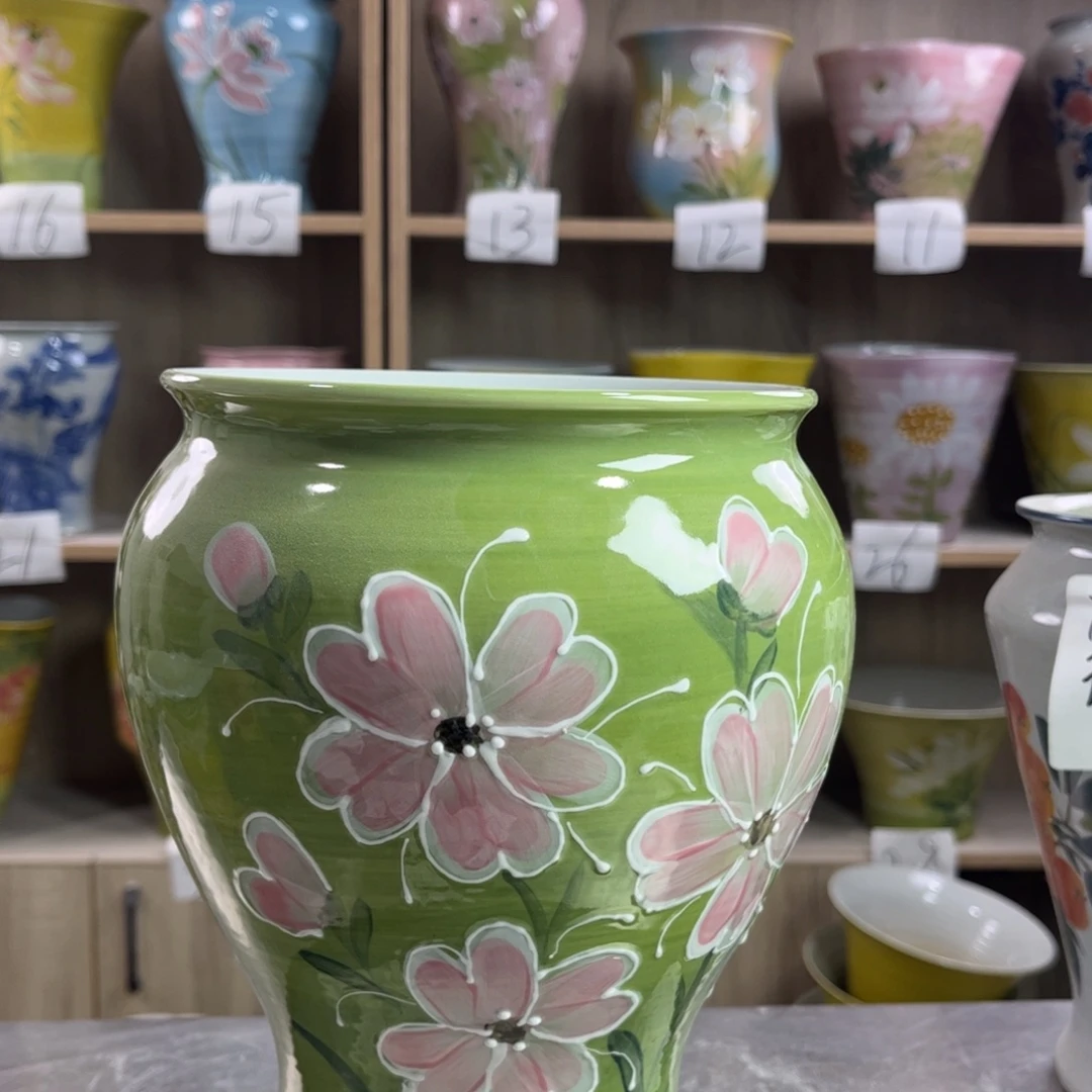 景德镇陶瓷花盆花盆