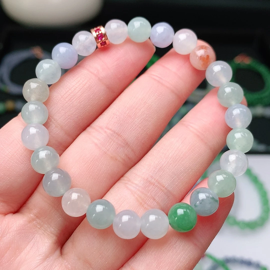 翡翠手链未镶嵌翡翠