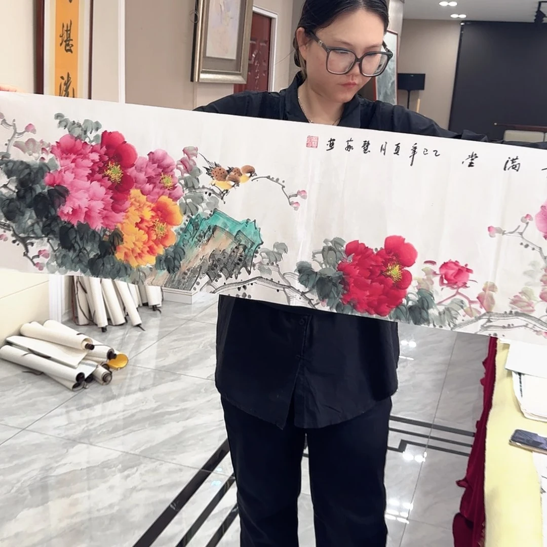 国画国画作品多次入选
