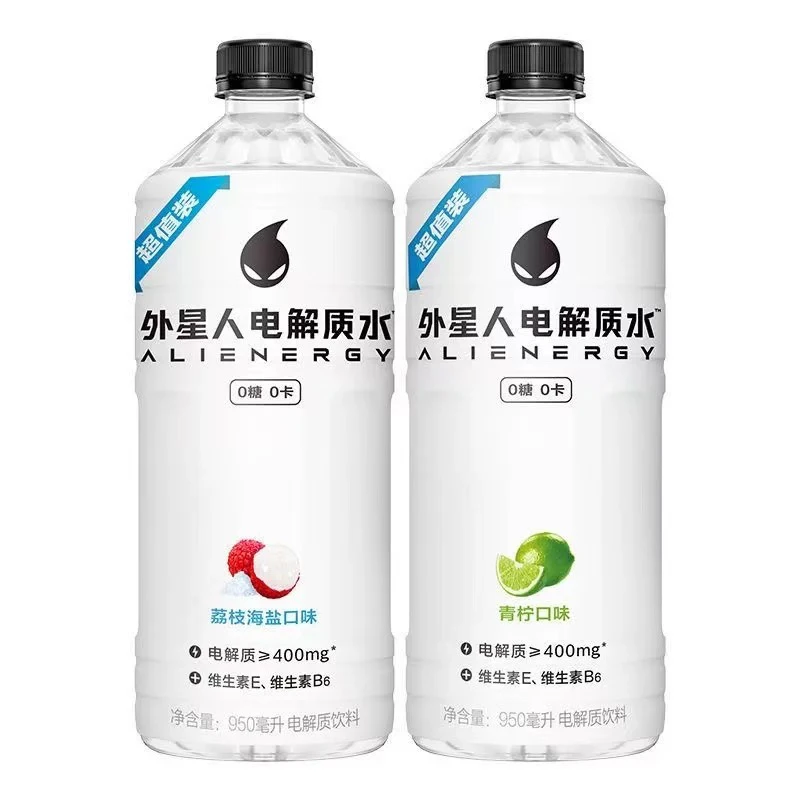 外星人电解质水950ml*5瓶丨运动必备解渴补水丨低价清库存