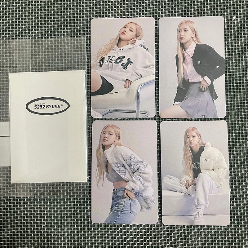 官方正版小卡ROSÉ朴彩英BLACKPINK周边rose签名限量收藏卡片现货