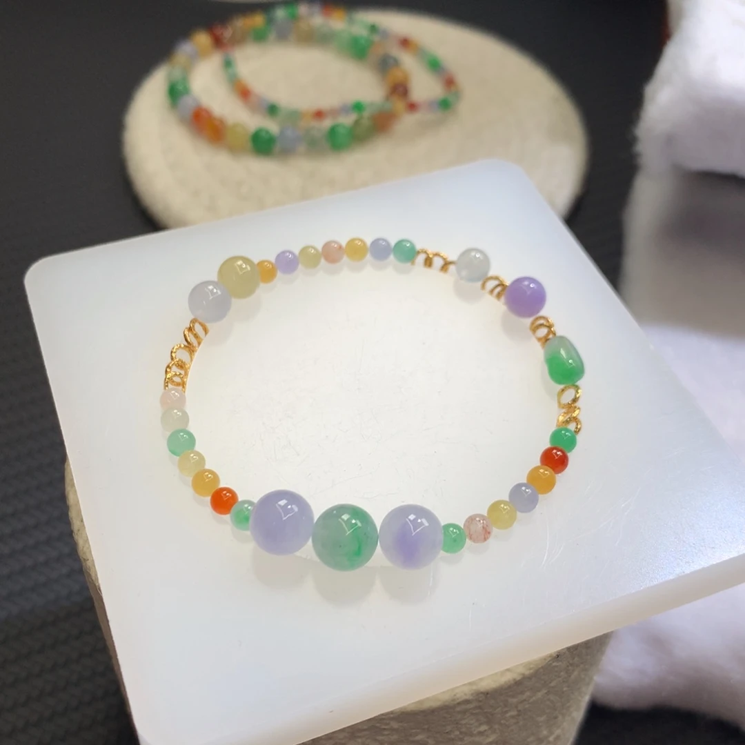 定制翡翠未镶嵌 毛货抛光定制 可单出