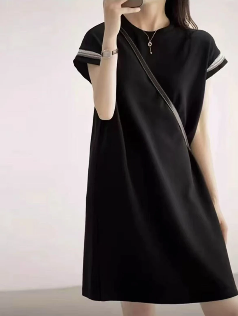 设计师款修身显瘦连衣裙LYQ-1932