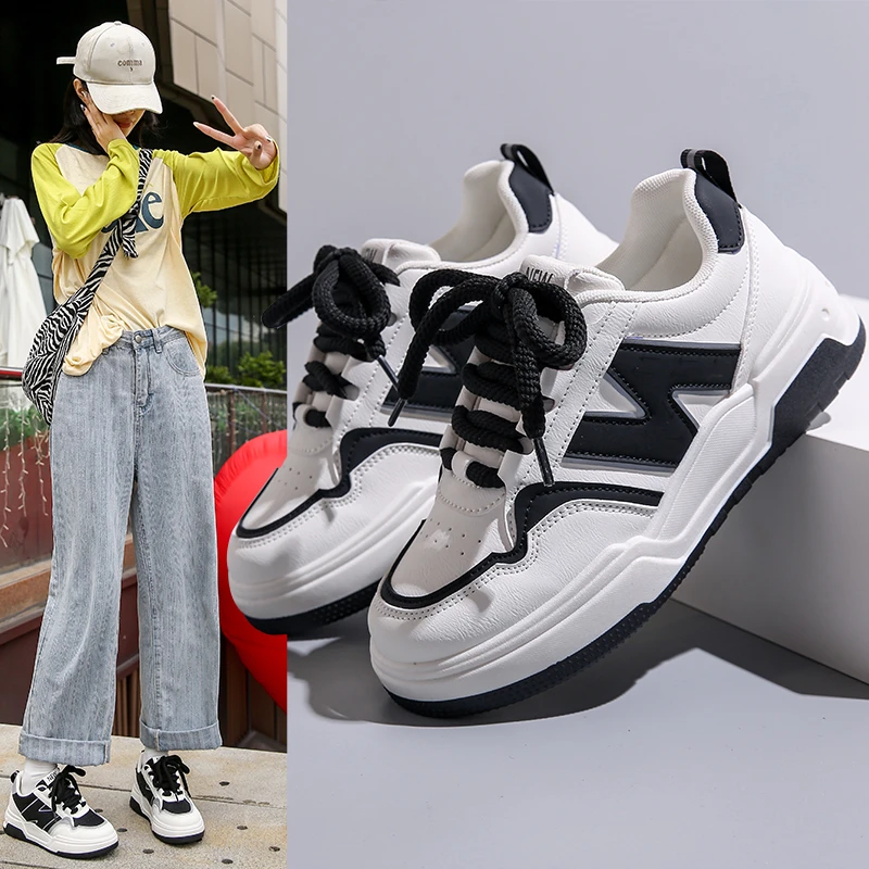 NEW BOLUNE/新百伦正品女鞋老爹鞋休闲跑步鞋厚底潮鞋舒适百搭-xc