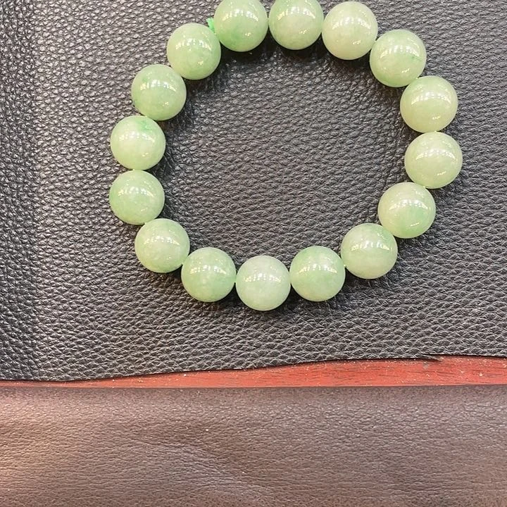 未镶嵌手串翡翠珠子