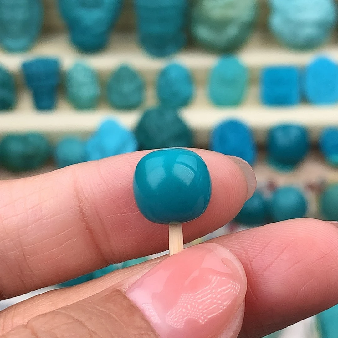 J***.未镶嵌绿松石珠宝奇石