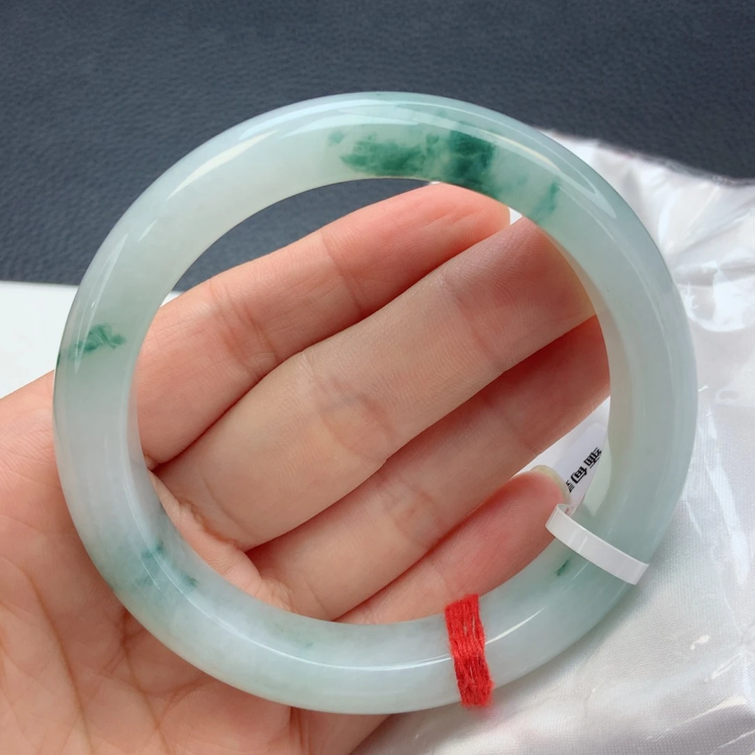 未镶嵌手镯翡翠61圈
