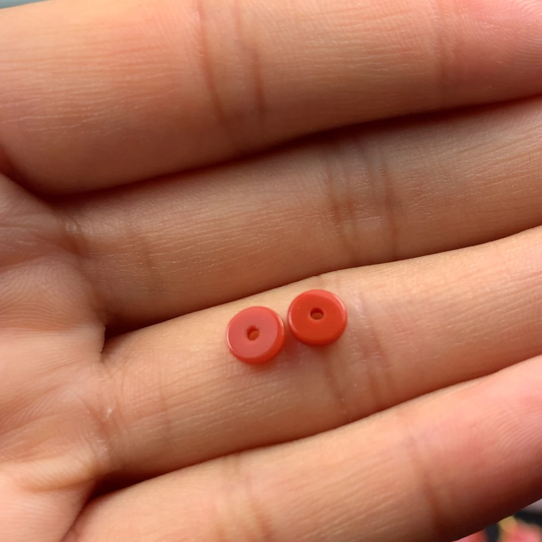 南红玛瑙隔片未镶嵌