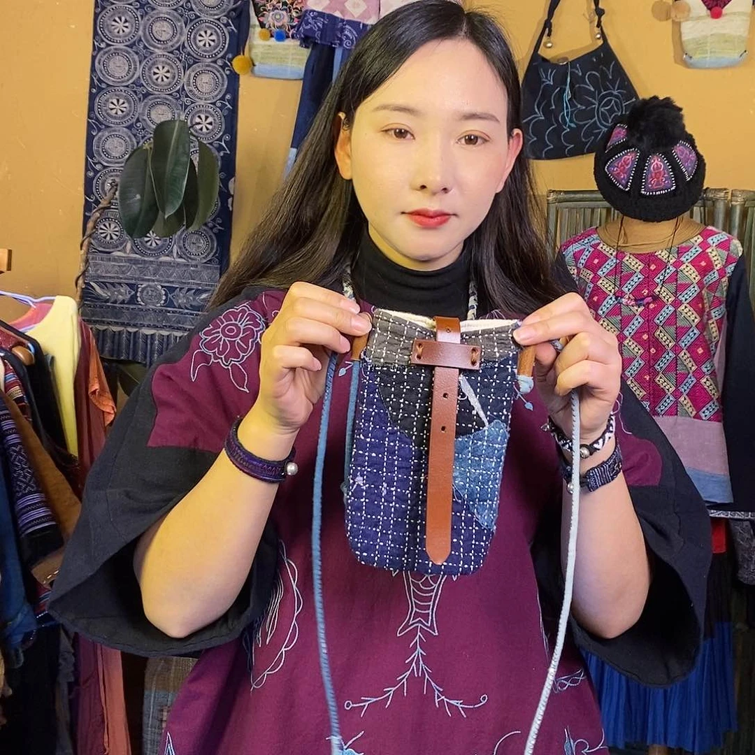 织绣手工制作包包