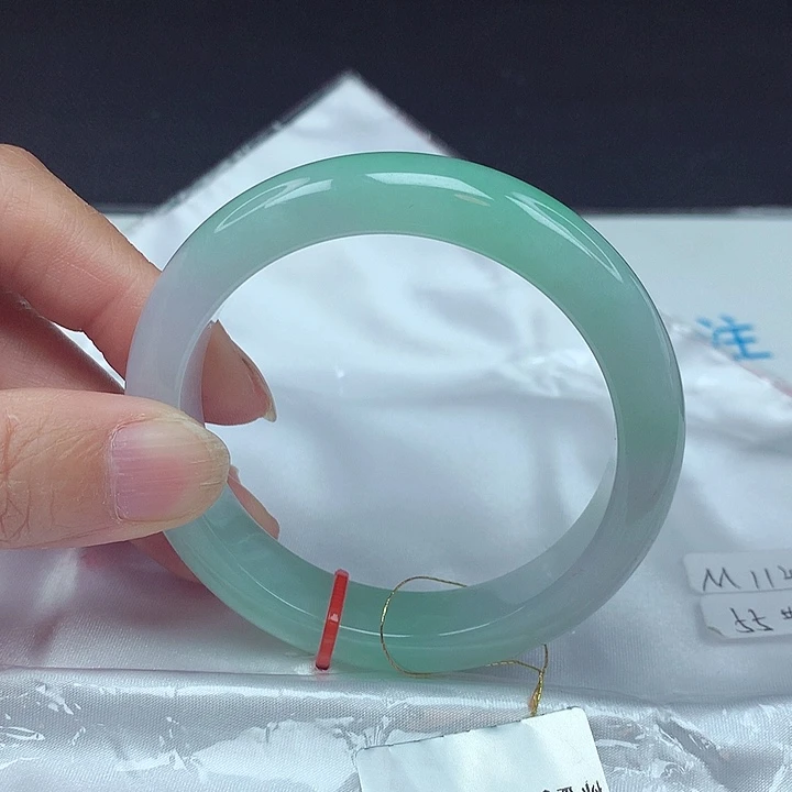 未镶嵌手镯翡翠55圈4830