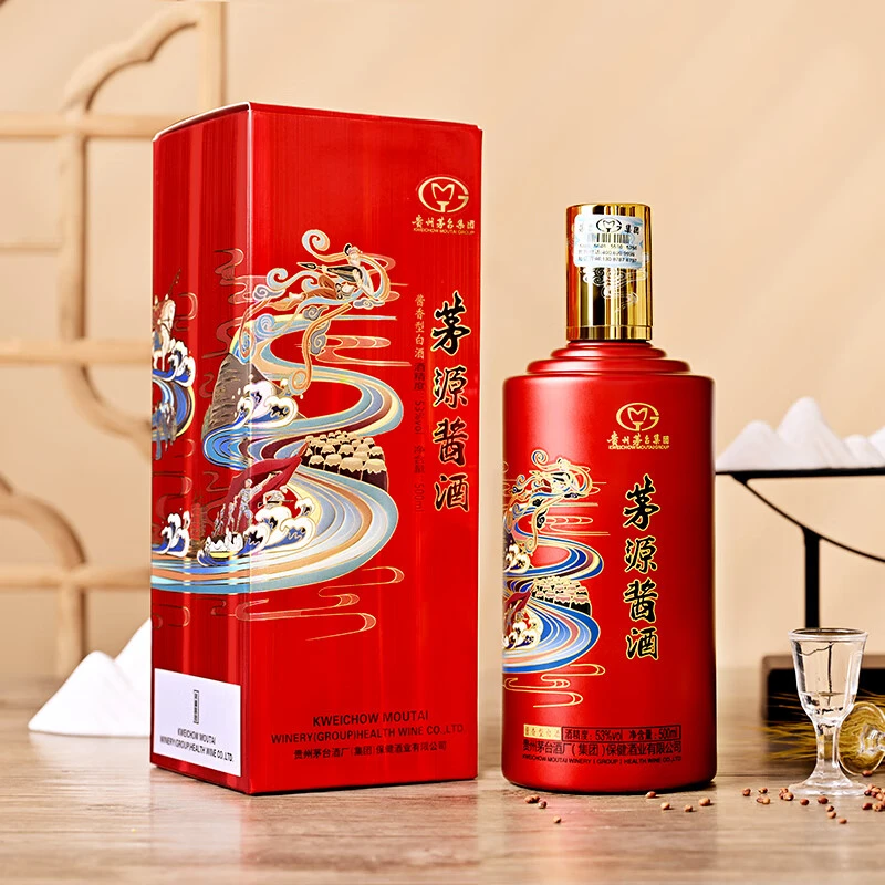 茅源酱酒 2019-2021年随机发  红色 酱香型53度500ml