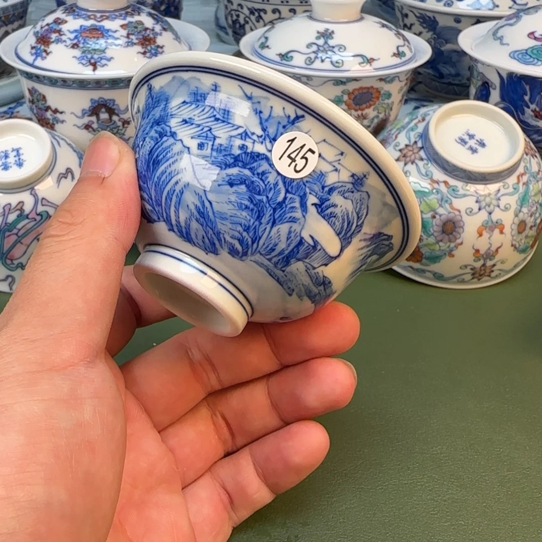 彦祖纯手工手工手绘茶具145