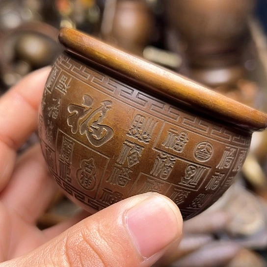 铜制文玩把玩物件