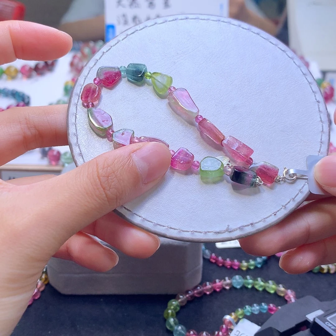 【闪购商品】手链未镶嵌碧玺7—8