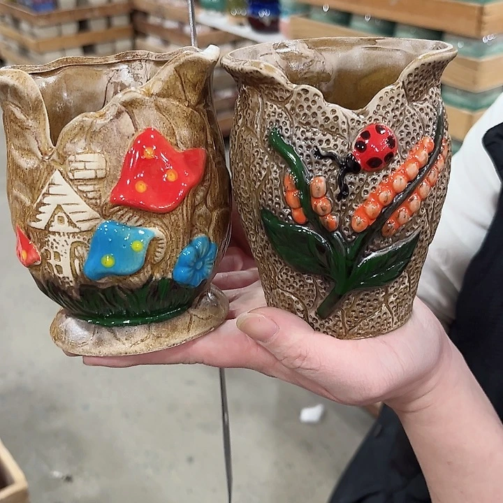 陶瓷陶瓷多肉植物花盆