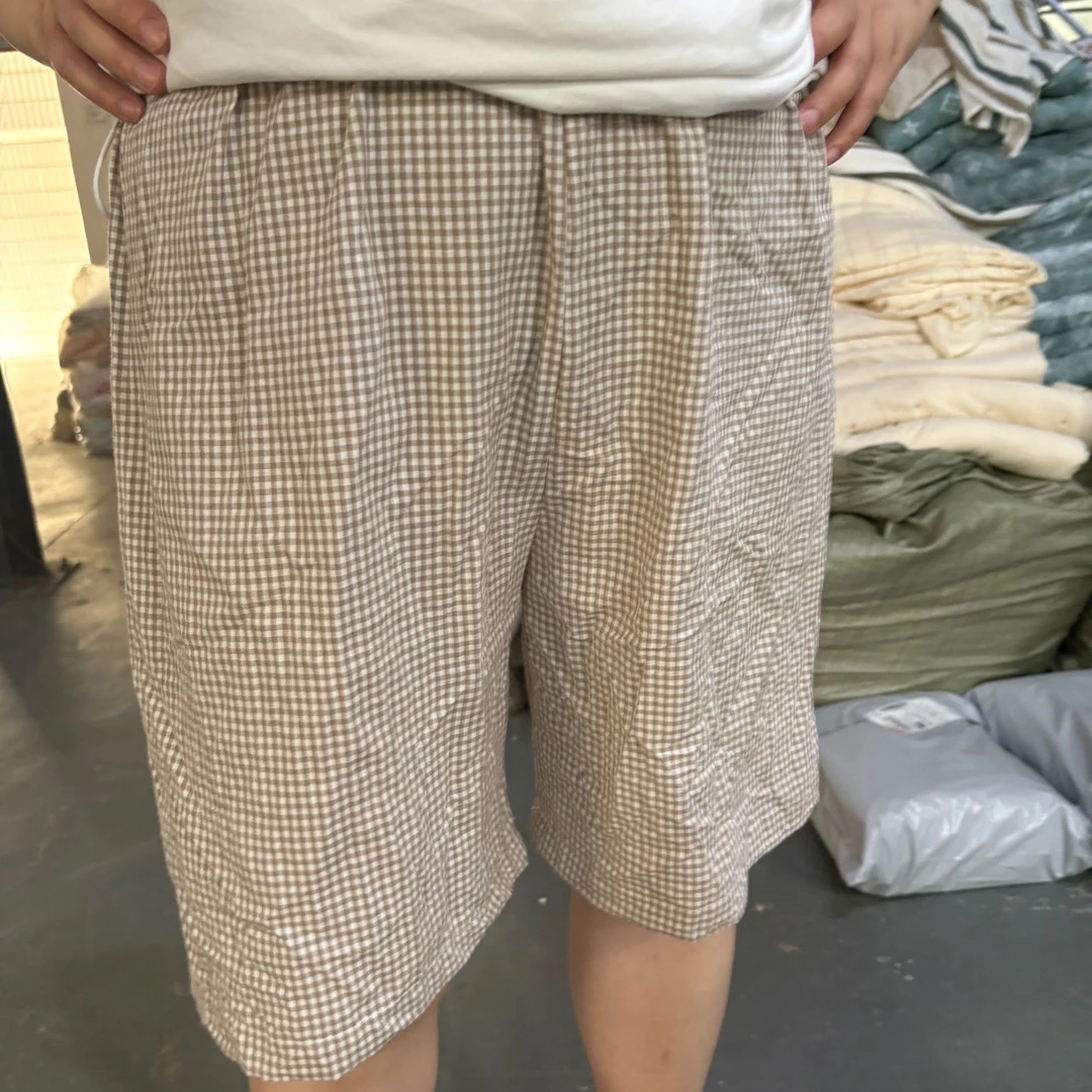 ZAKER 纯棉水洗棉 短裤 家居裤