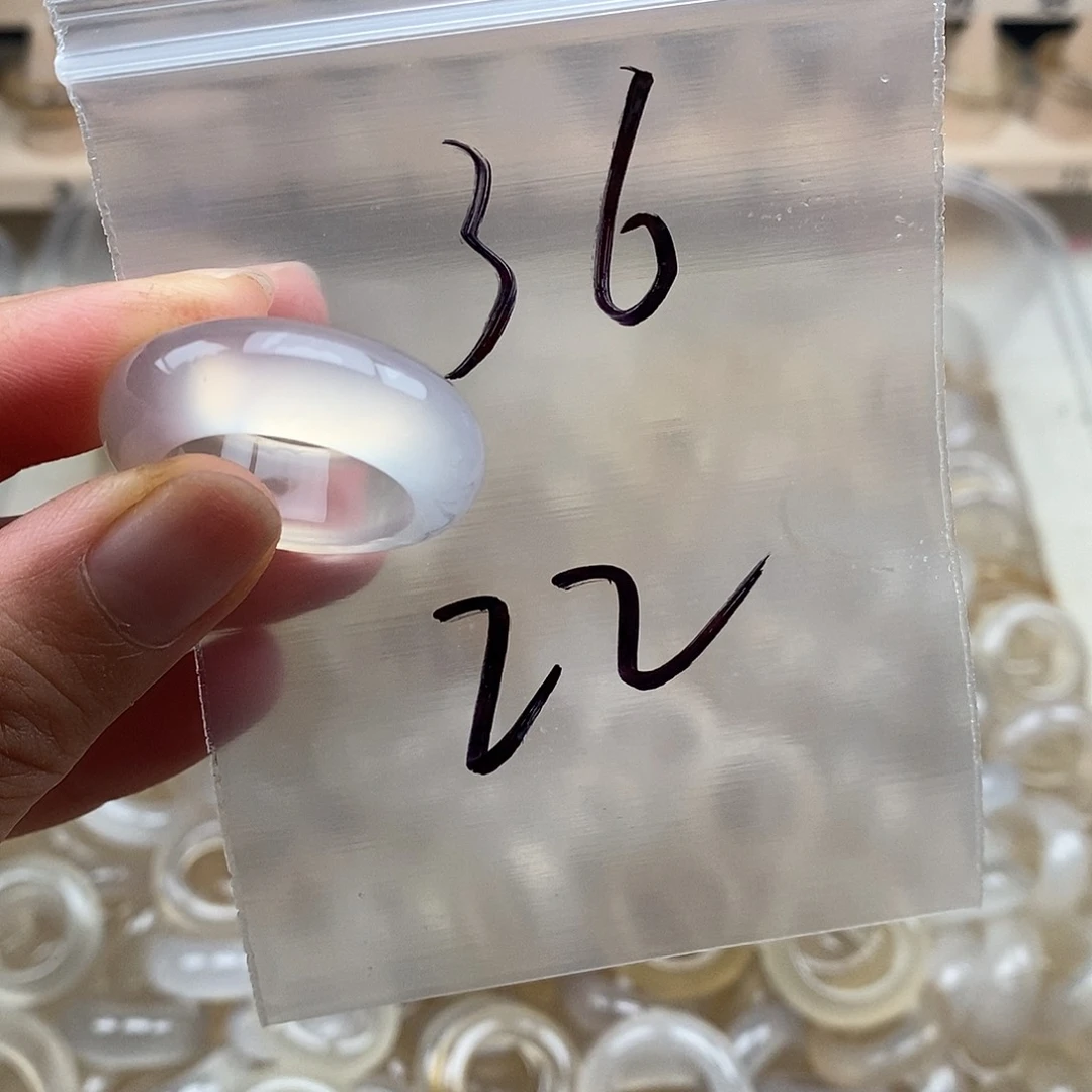 未镶嵌戒指玛瑙/玉髓