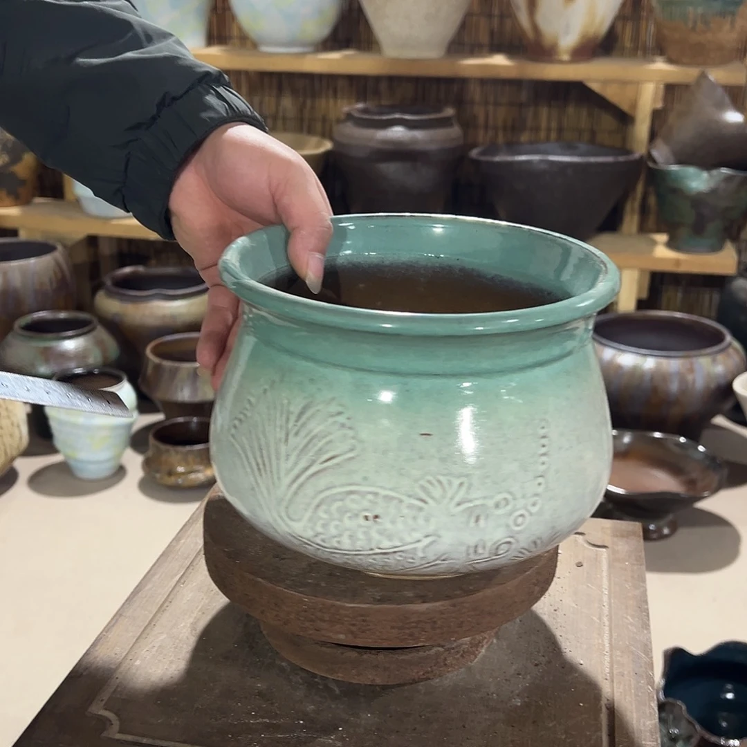 紫砂花盆瑕疵高15/20花盆