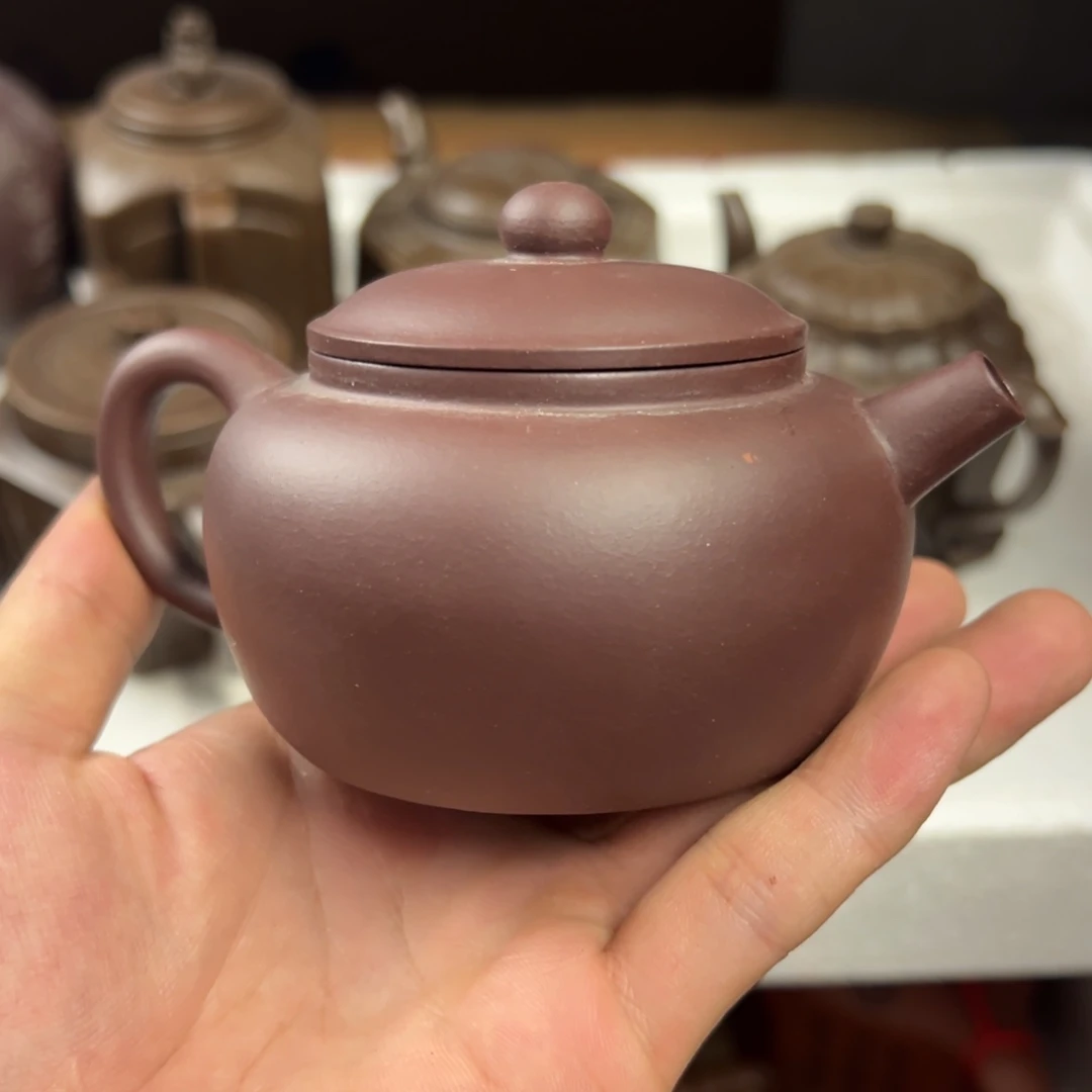 茶壶紫砂宜兴原矿紫砂壶200毫升容量