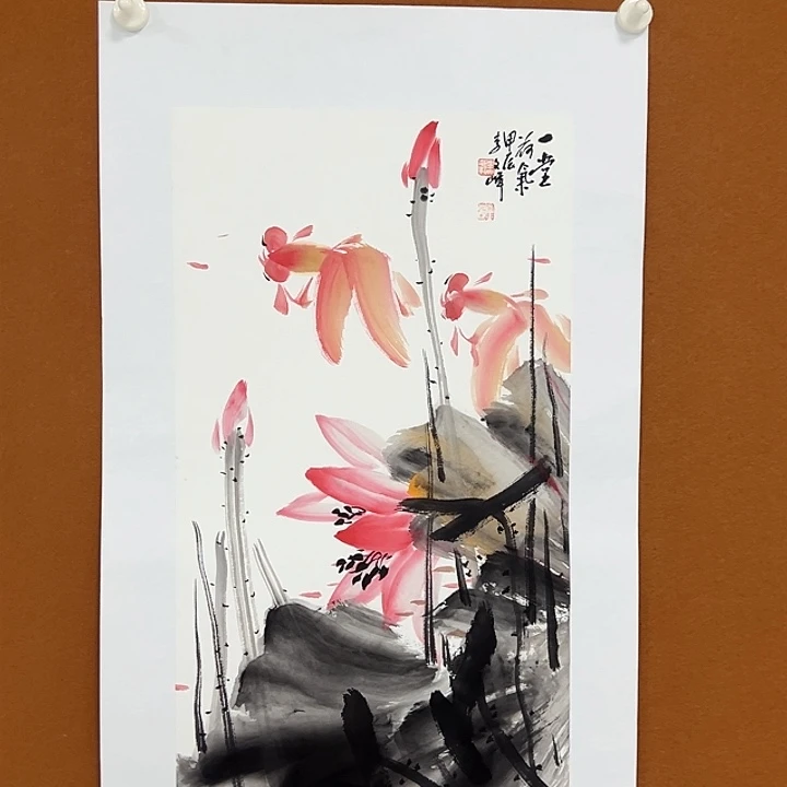 国画李文峰的画作