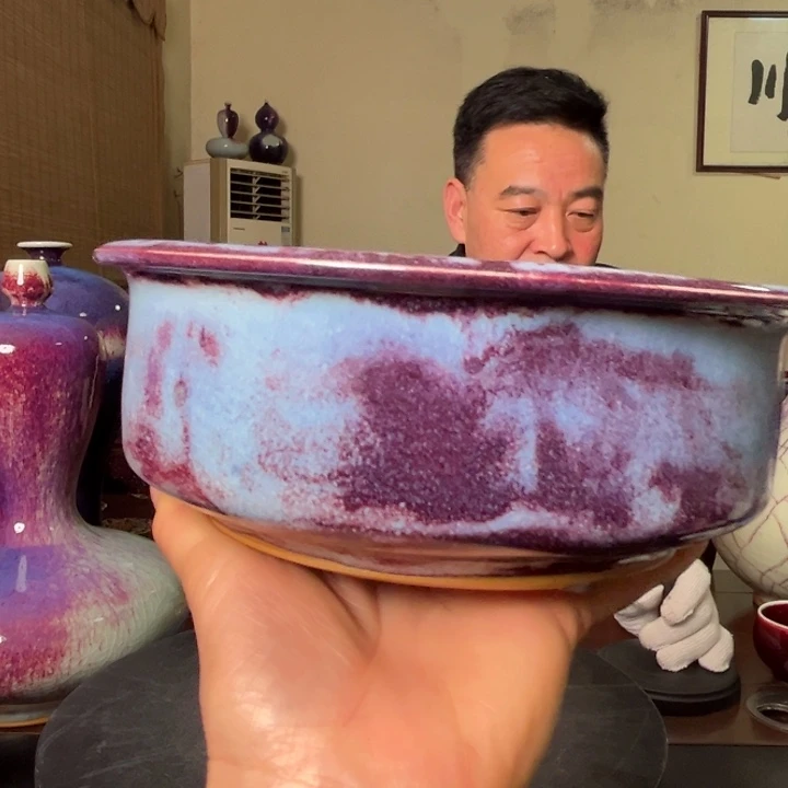 牛家钧窑牛自恒老师钧瓷