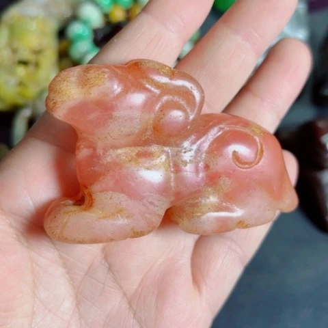 紫金钵盂菩提把件