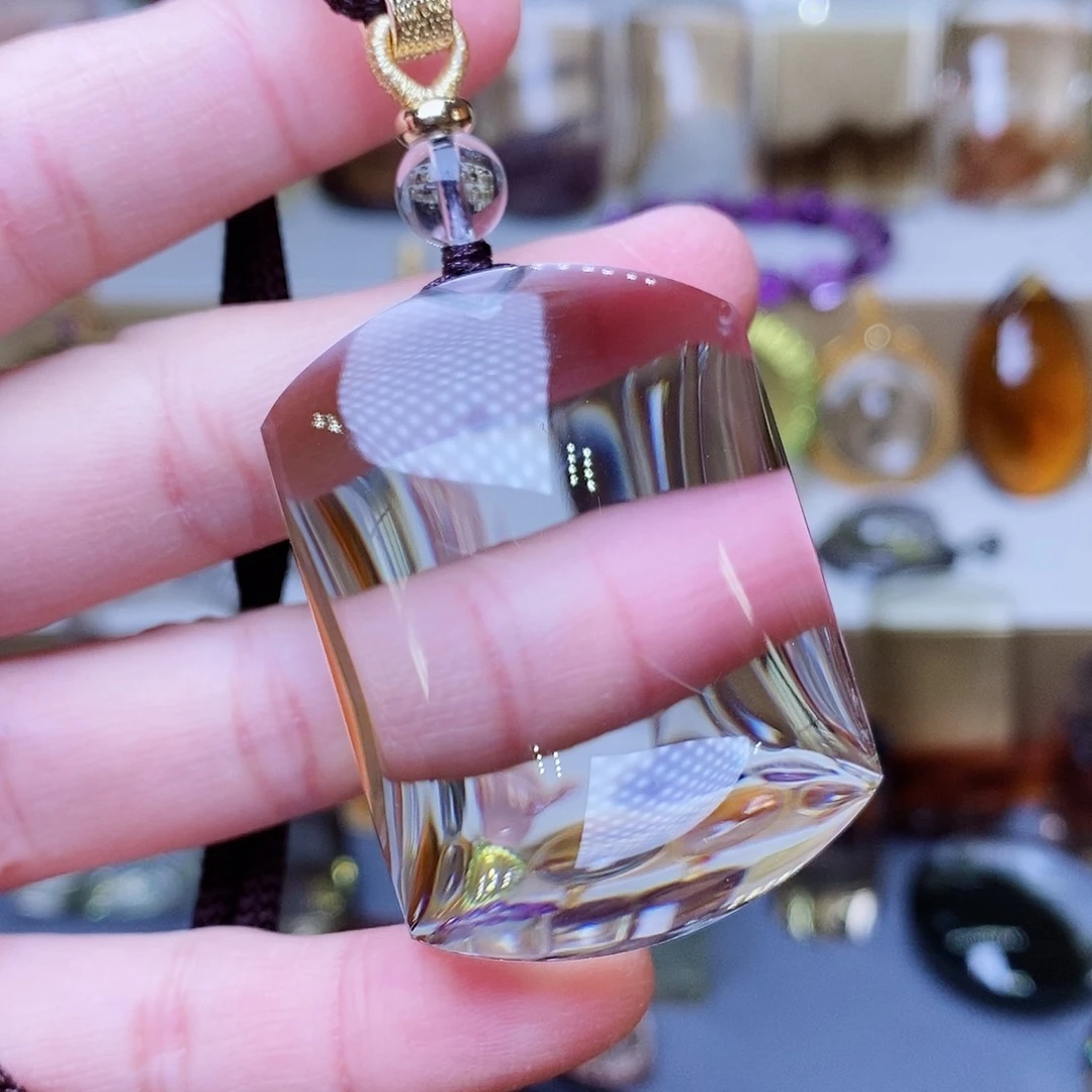 水晶水晶吊坠未镶嵌