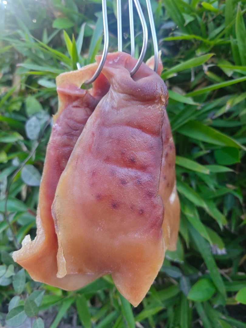 安徽特产风干猪鼻子咸货腊味去骨纯猪鼻子风干咸猪拱嘴