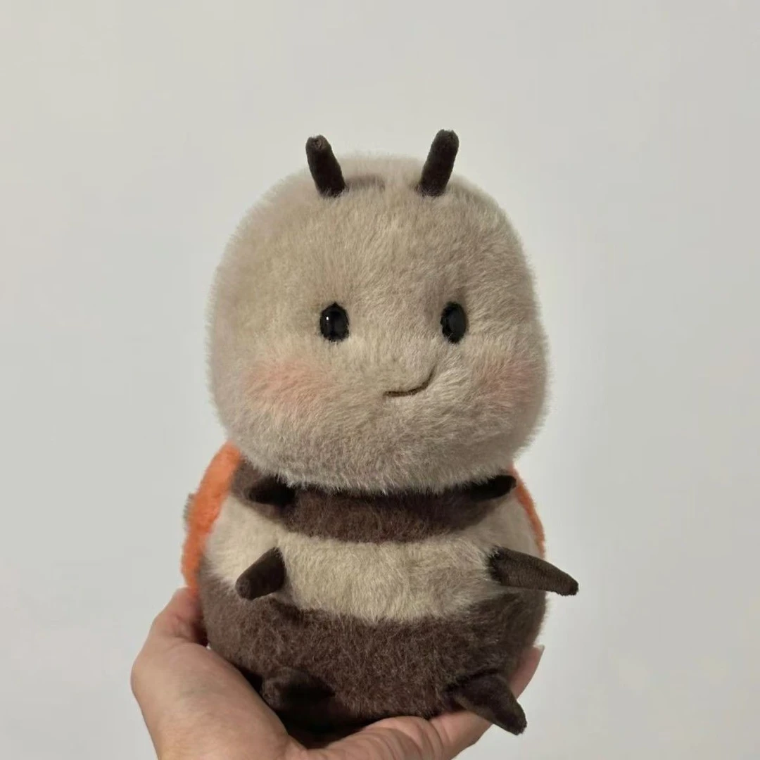 【曲奇】可爱创意蜜蜂七星瓢虫毛绒玩具玩偶公仔送生日礼物布娃娃