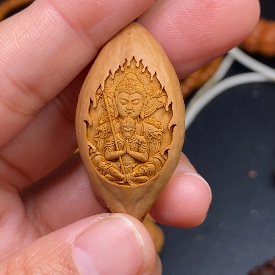 吊坠猴头核桃橄榄猴头