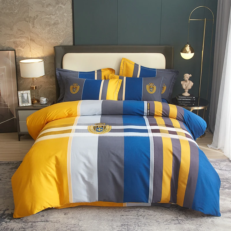 2025新款秋冬加厚全棉磨毛四件套加厚亲肤保暖家纺床上用品床单