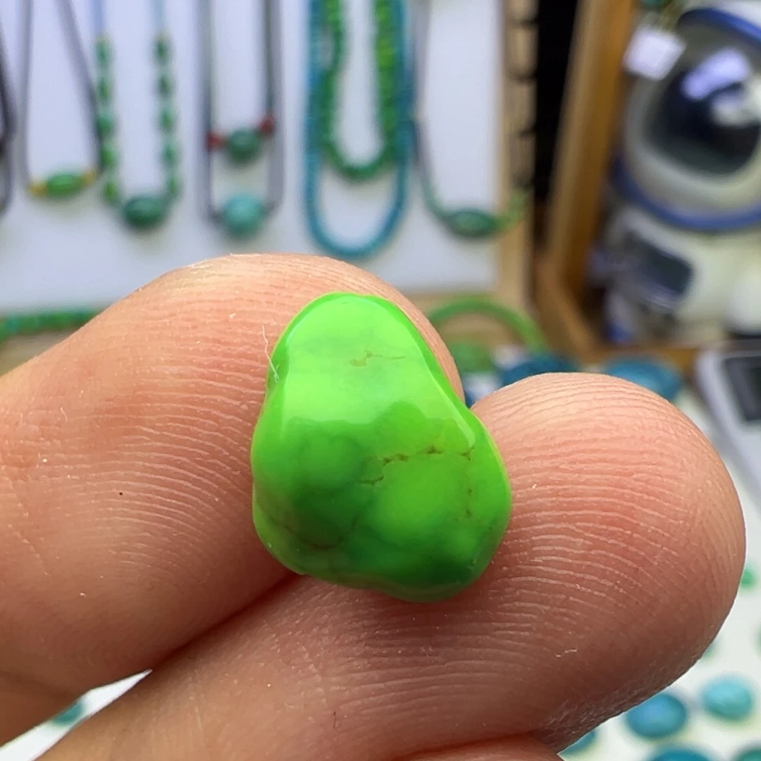 燚*菜籽绿玉化小随型