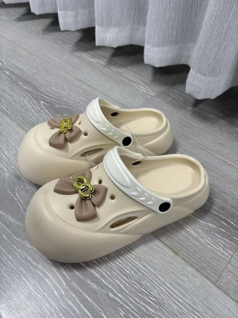 【试板】新款卡通标混款花园洞洞鞋【标随机鞋带鞋款随机 介意勿拍】