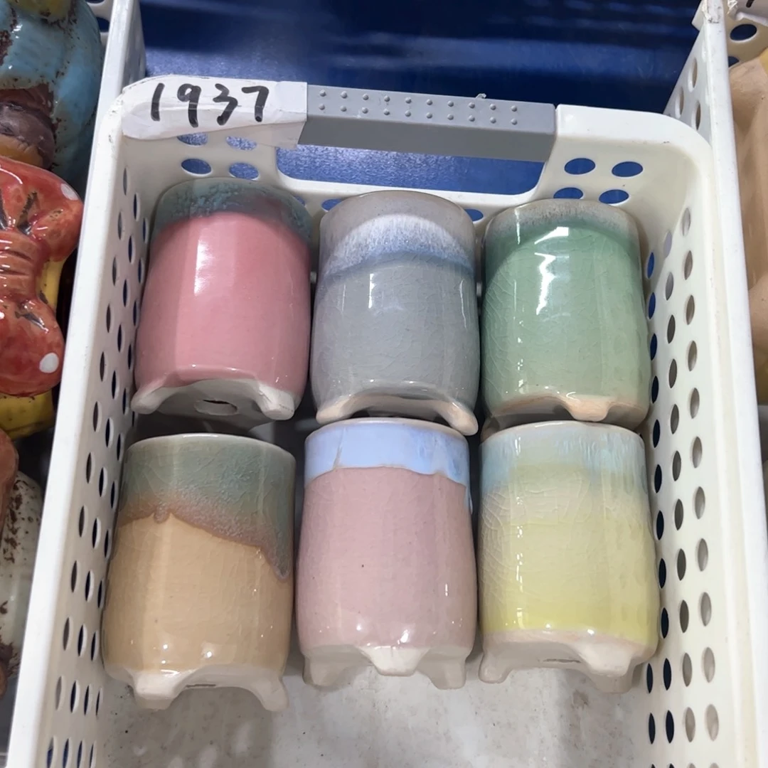 陶瓷多肉小花盆@@1937