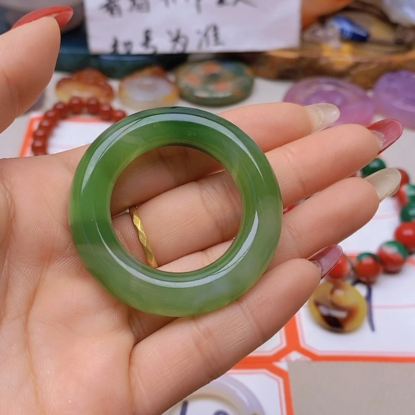 【闪购商品】未镶嵌玛瑙/玉髓珠宝半成品荼**开