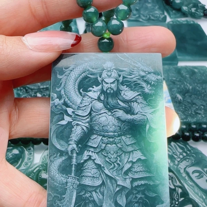 翡翠未镶嵌颈饰多样性发货天然A货翡翠