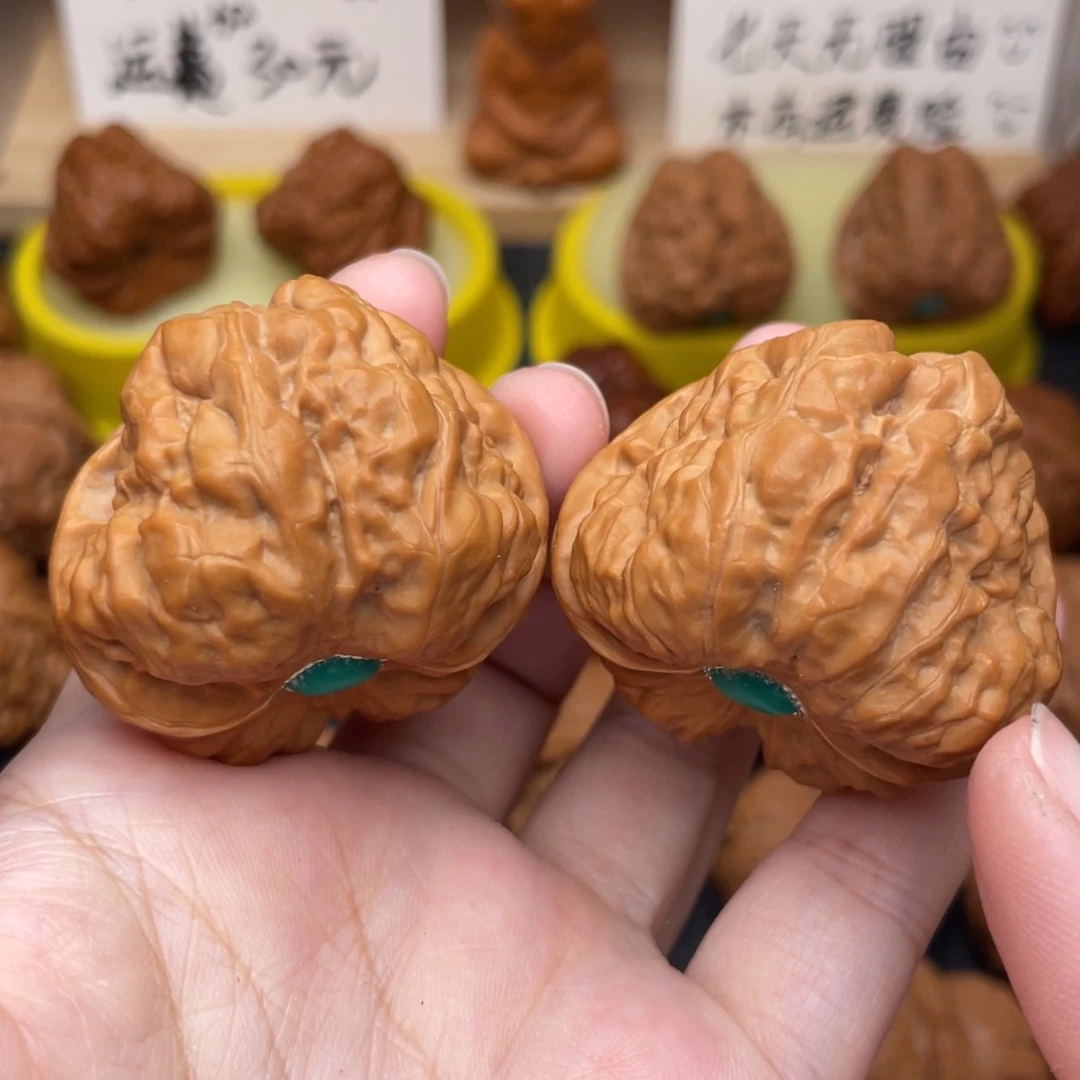 文玩核桃把件蛤蟆40