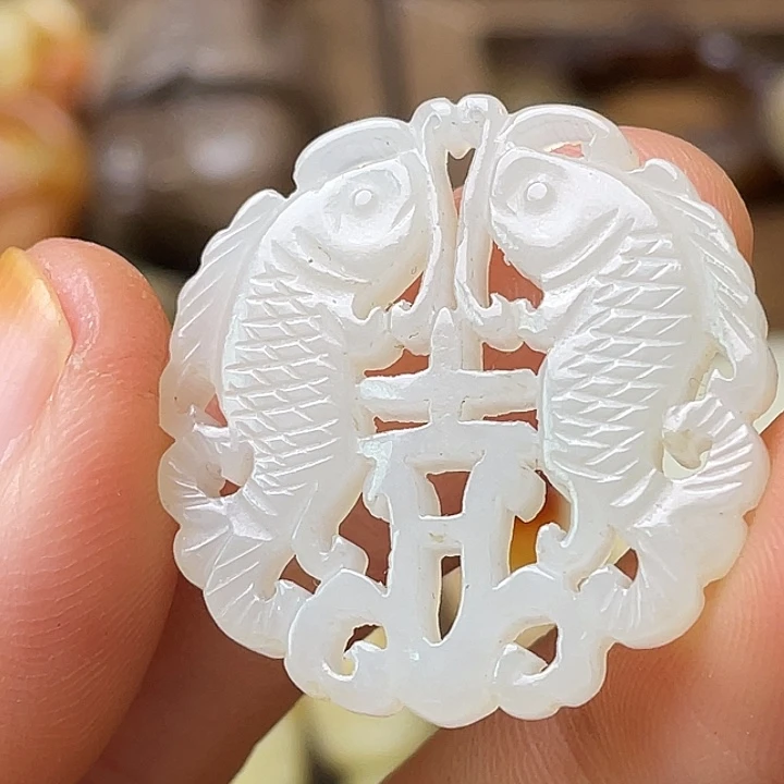 和田玉（糖玉）未镶嵌颈饰