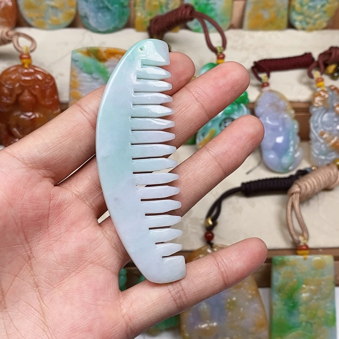 定制翡翠未镶嵌天然翡翠A货