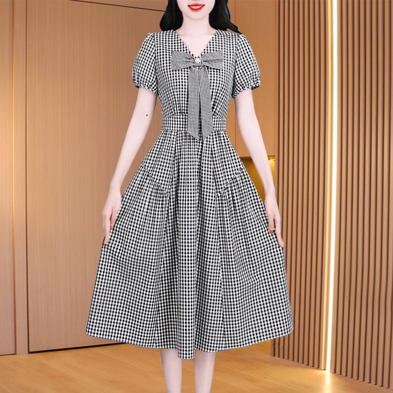 优雅新款气质时尚减龄连衣裙26700