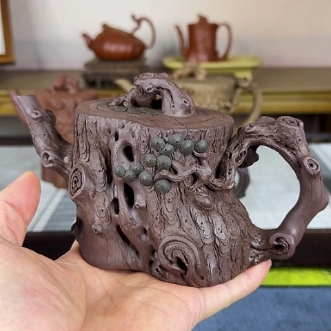 紫砂茶壶老*宜兴紫砂工艺美术