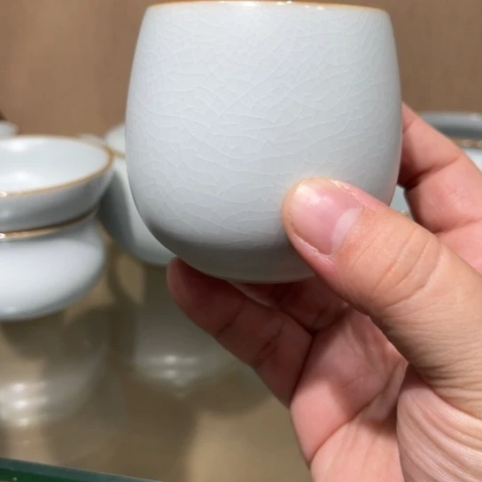 瓷片陶瓷茶具汝瓷茶具