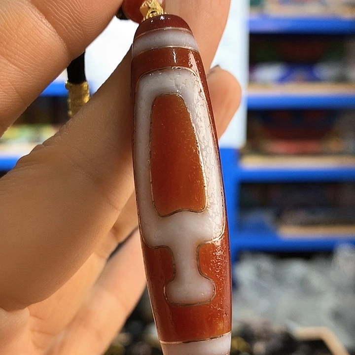 玛瑙/玉髓（覆膜）合金颈饰
